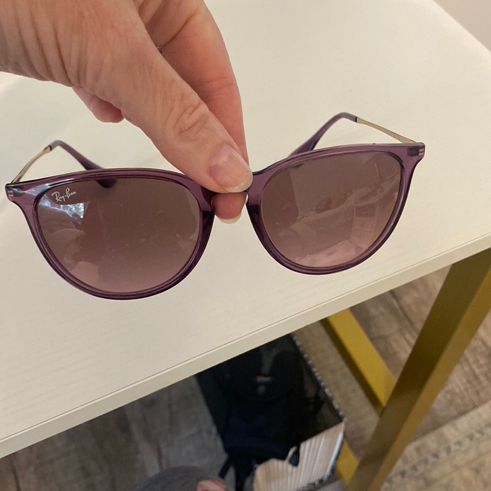 COPY - Ray Ban Erika Purple Metal